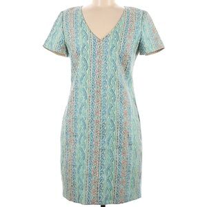 Trina Turk pastel sparkly printed dress